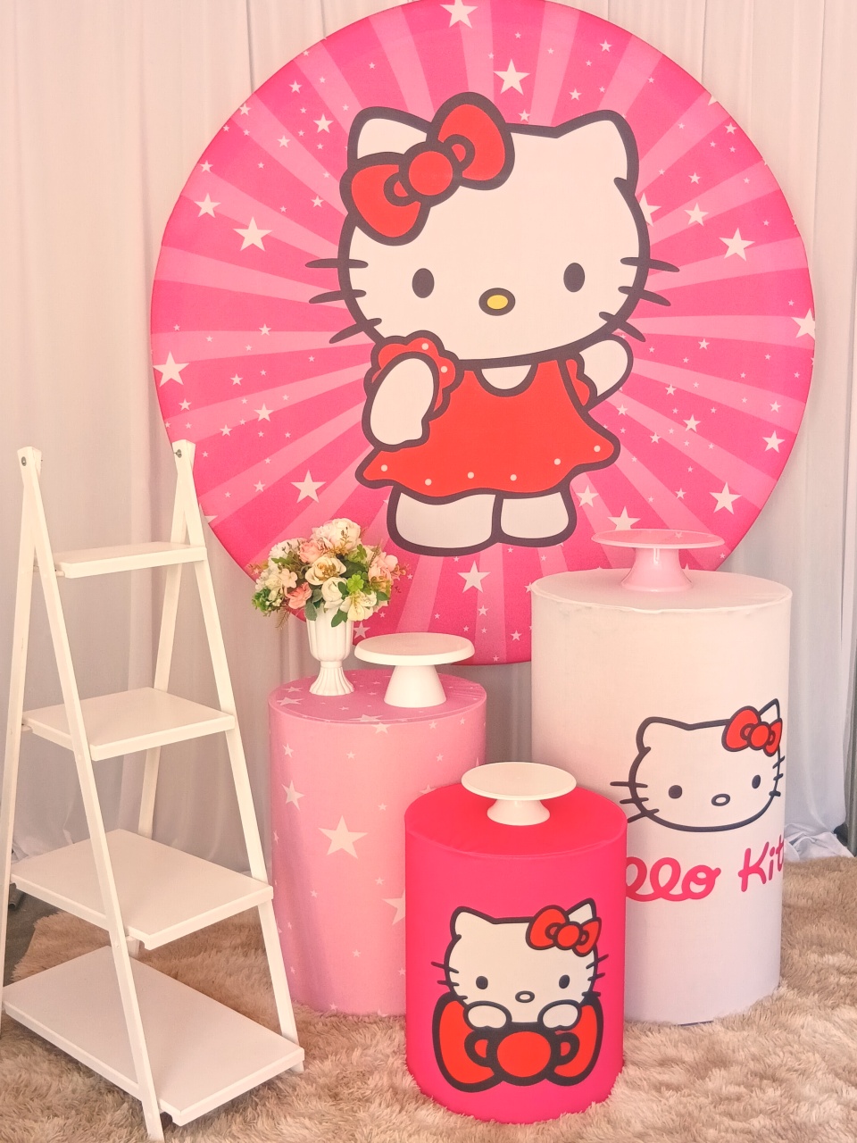 Kit Prata Hello Kitty  - Márcia pegue e monte 