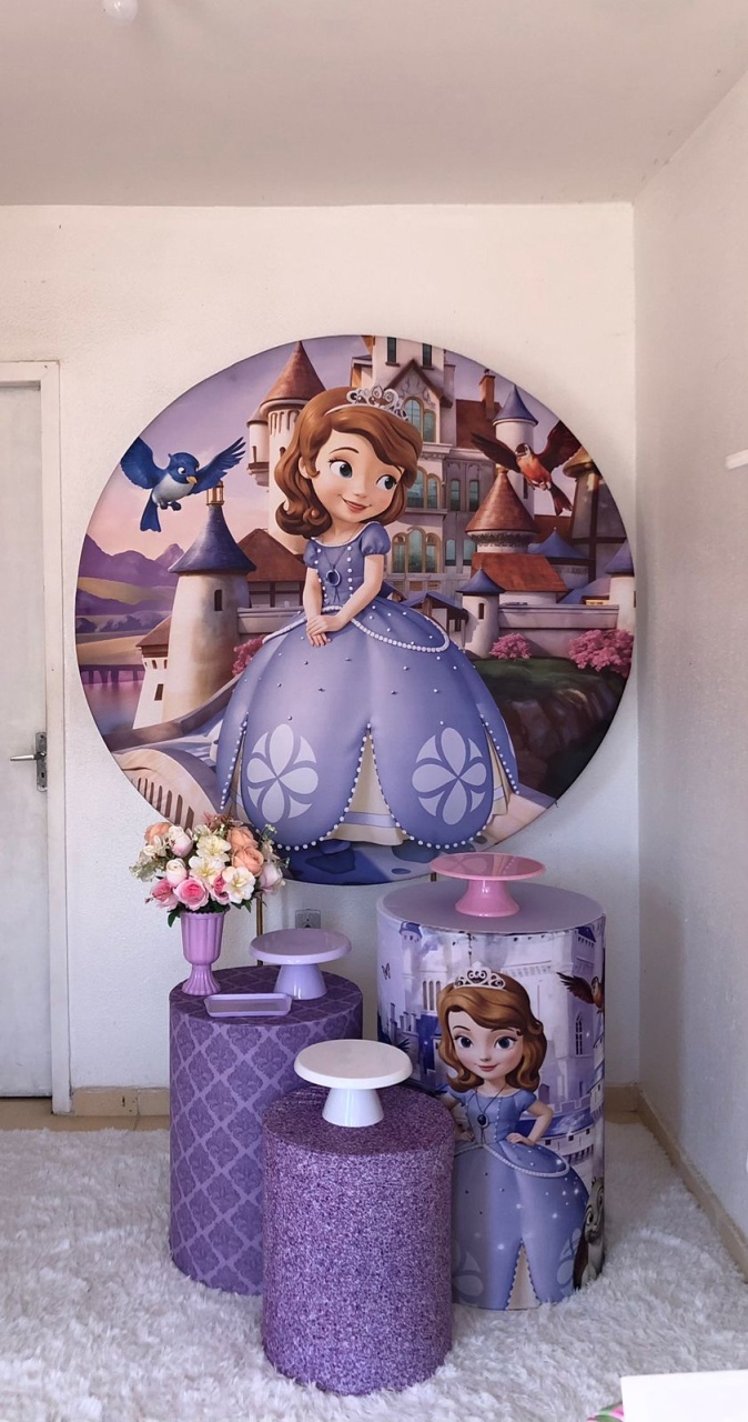 Kit Prata  Princesa  Sofia - Márcia pegue e monte 