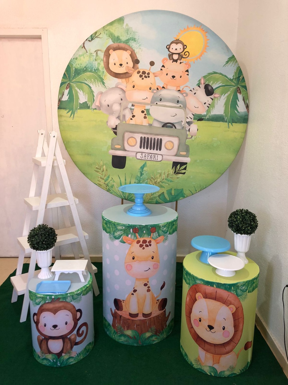 Kit Prata  Safari  - Márcia pegue e monte 