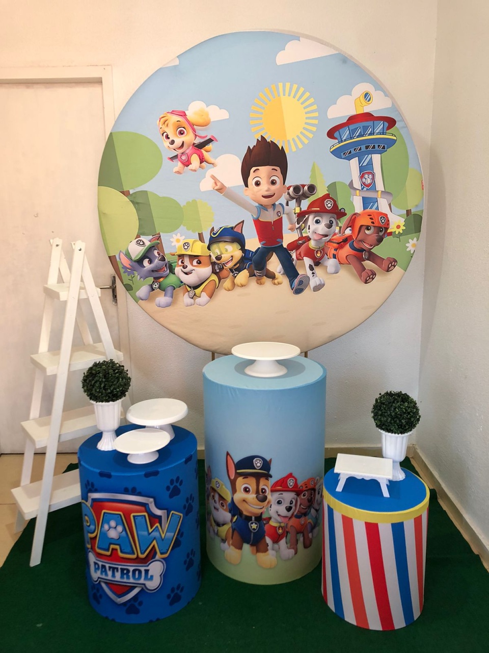 Kit Prata  Patrulha  Canina - Márcia pegue e monte 