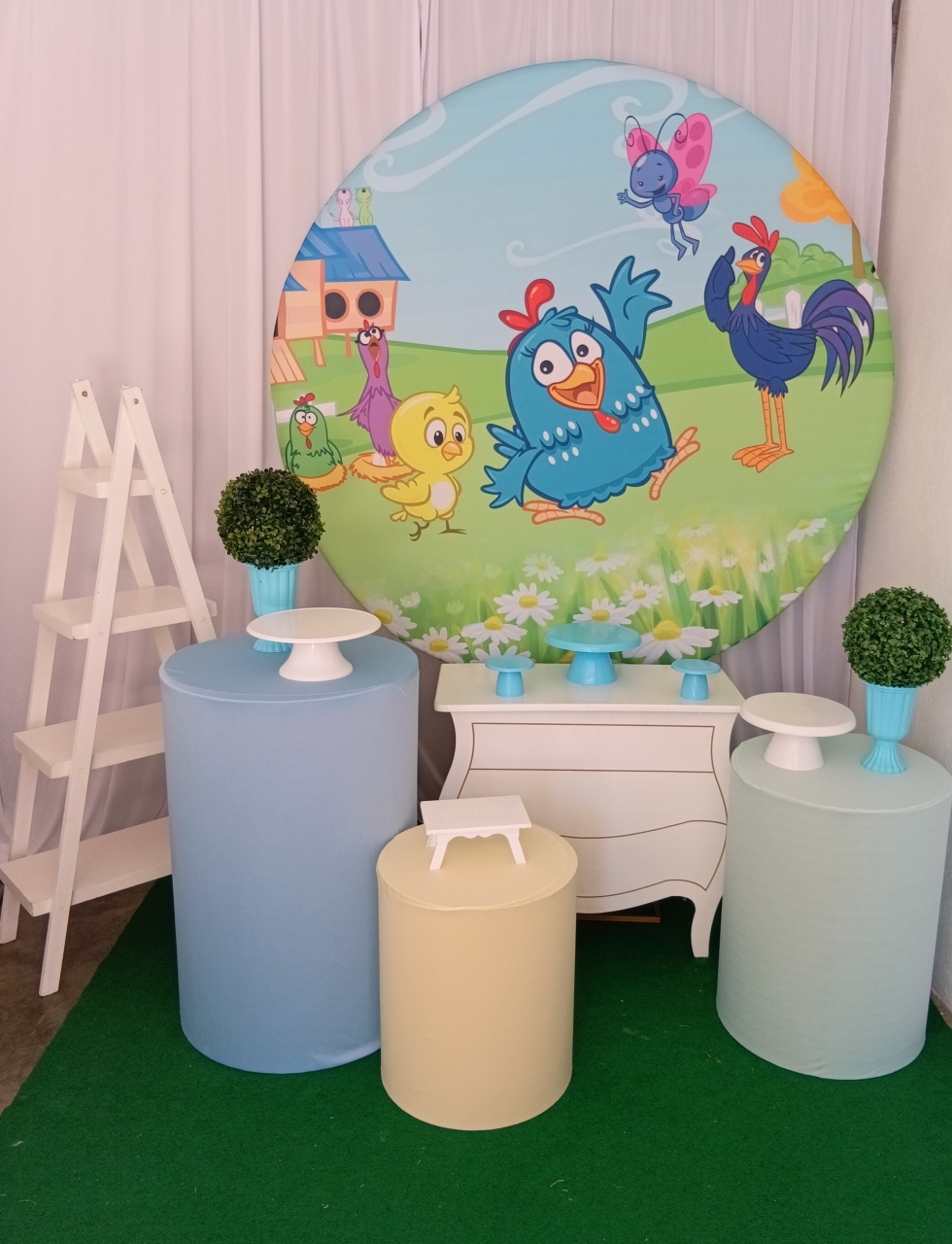 Kit Ouro Galinha Pintadinha - Márcia pegue e monte 
