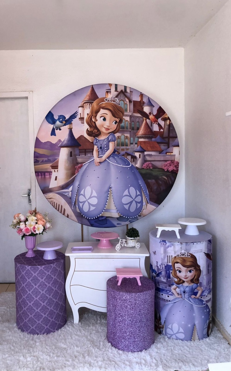 Kit Ouro  Princesa  Sofia - Márcia pegue e monte 