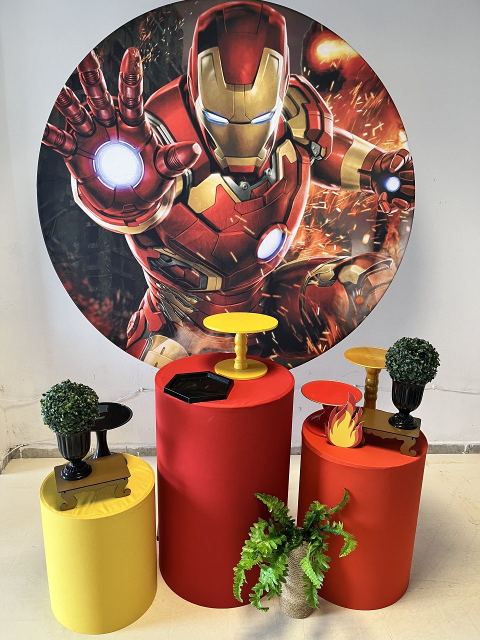 Homem de Ferro - Modelo 01 - Candy Festas