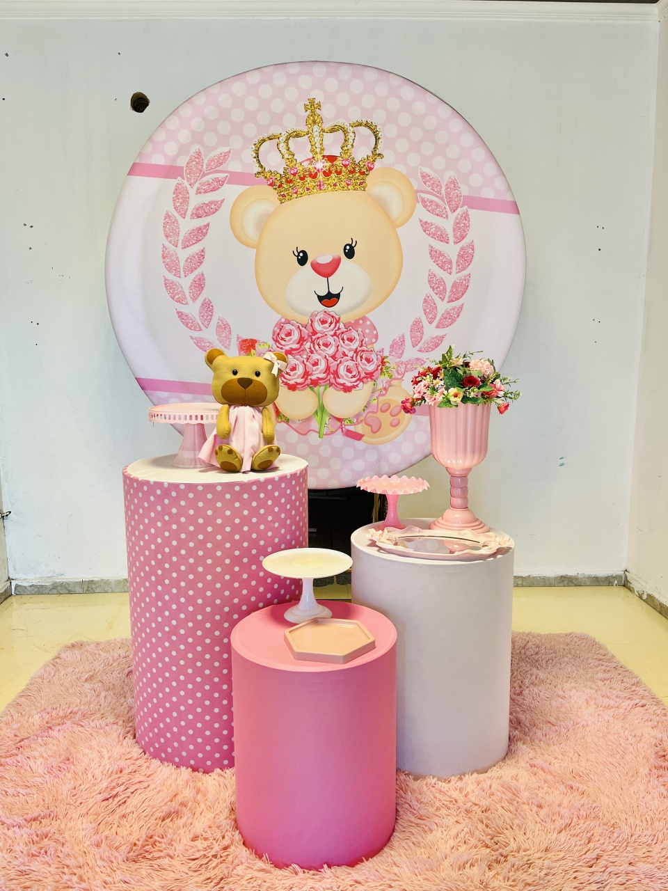 Ursinha Princesa 02 - Candy Festas