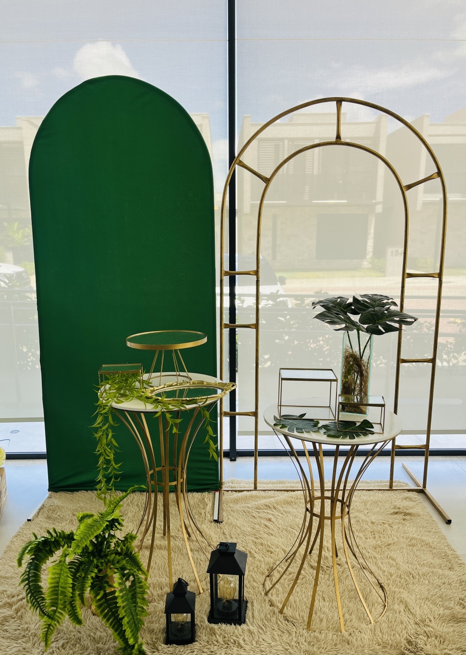 Verde Com Dourado - Candy Festas