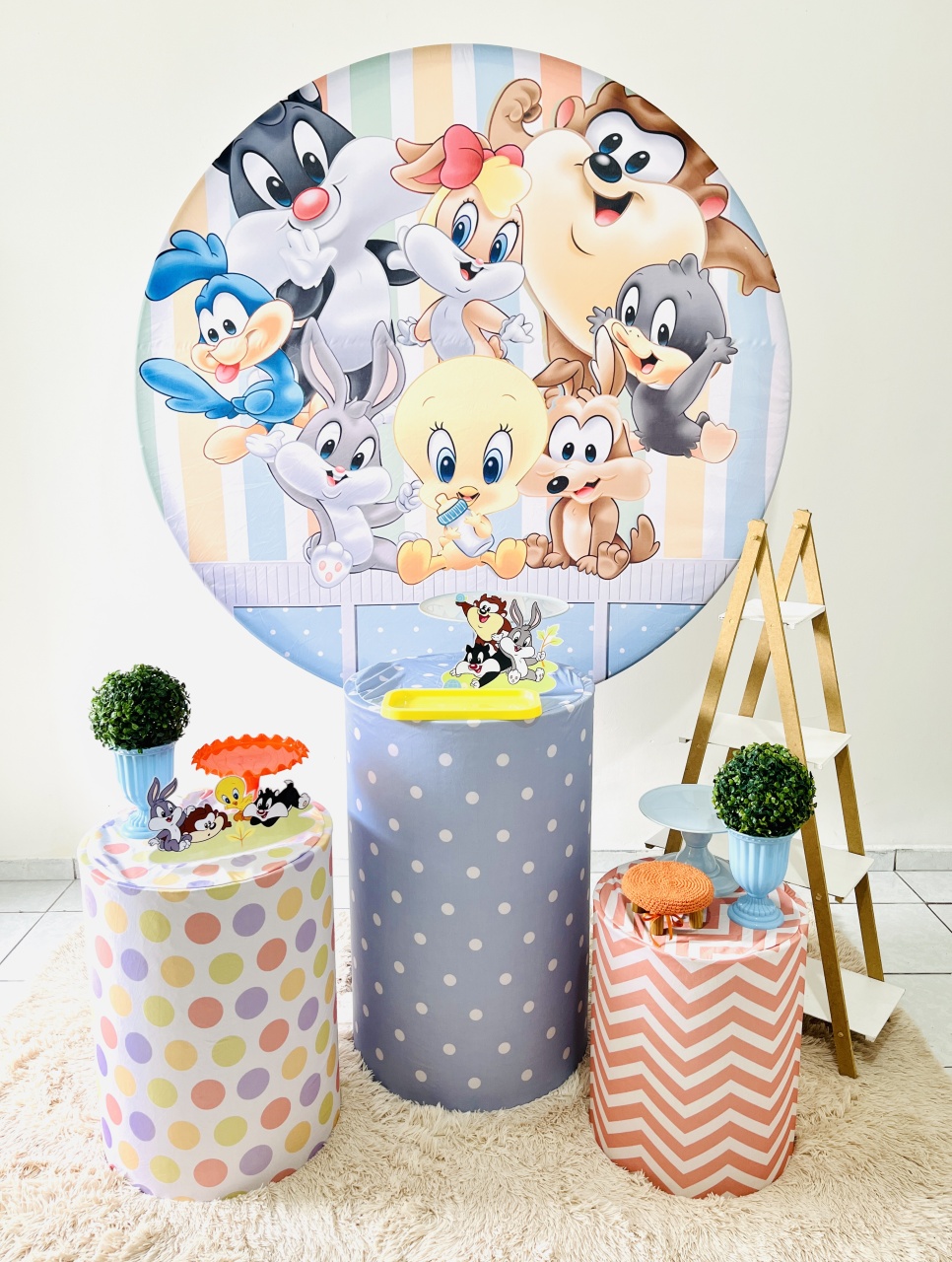 Baby Looney Tunes (Kit Bronze) - Candy Festas