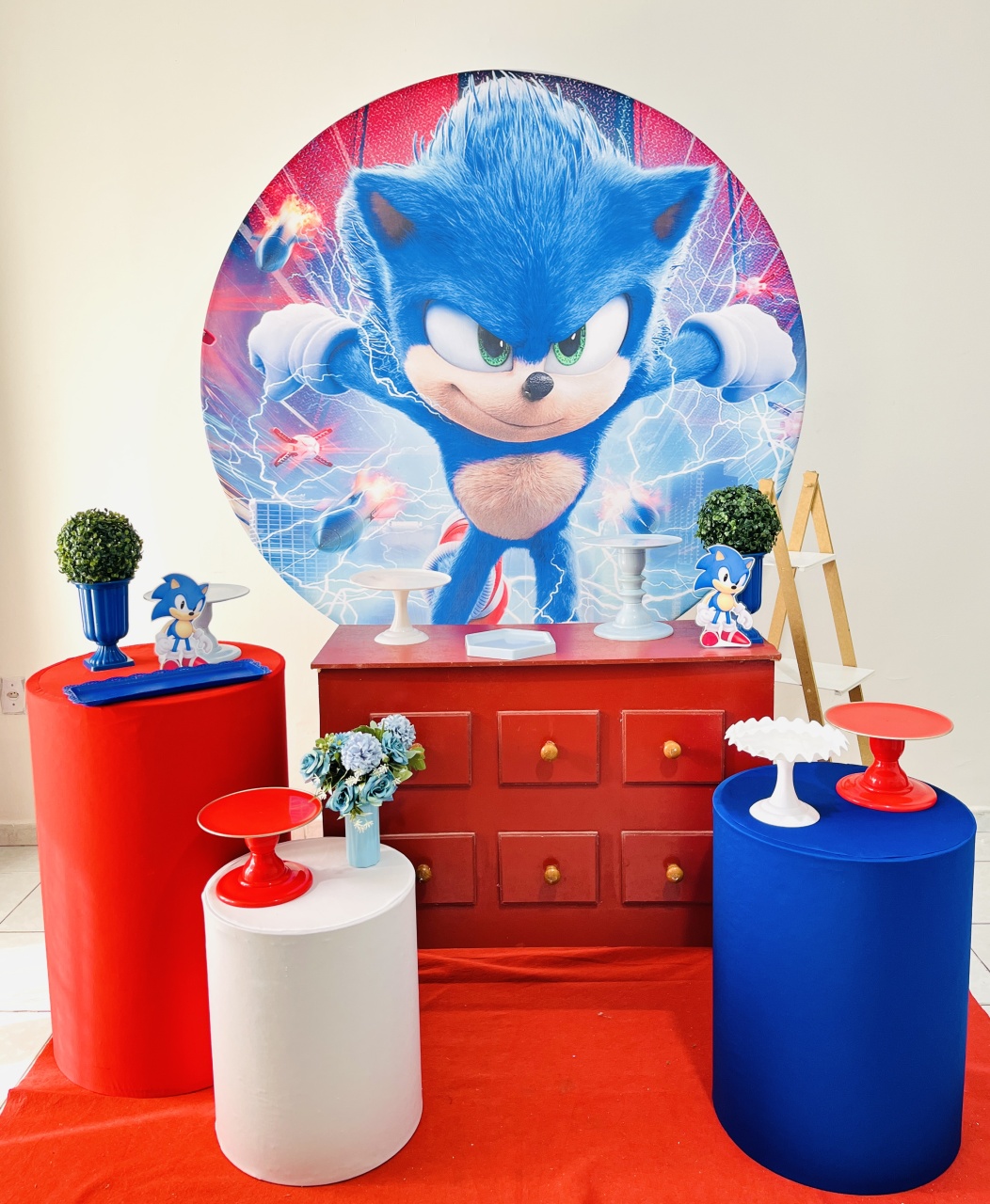 Sonic (Modelo 02) - Candy Festas