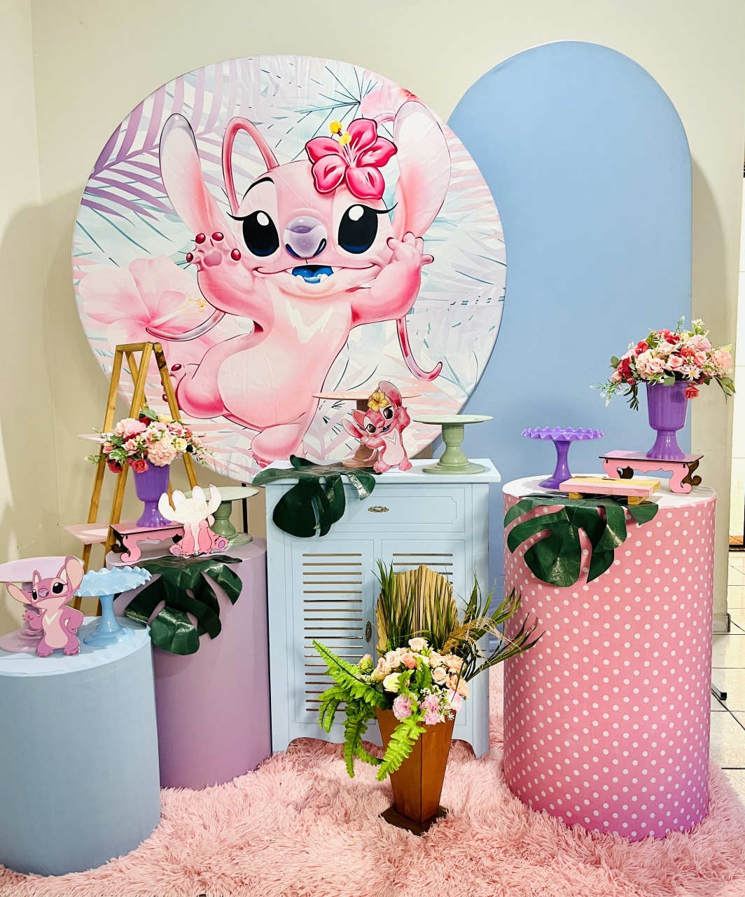 Angel Com Painel Lateral - Candy Festas