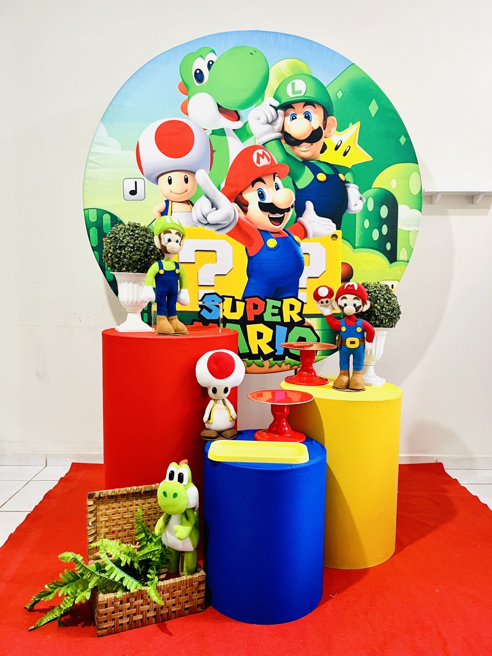 Mário Bros - Modelo 01 - Candy Festas