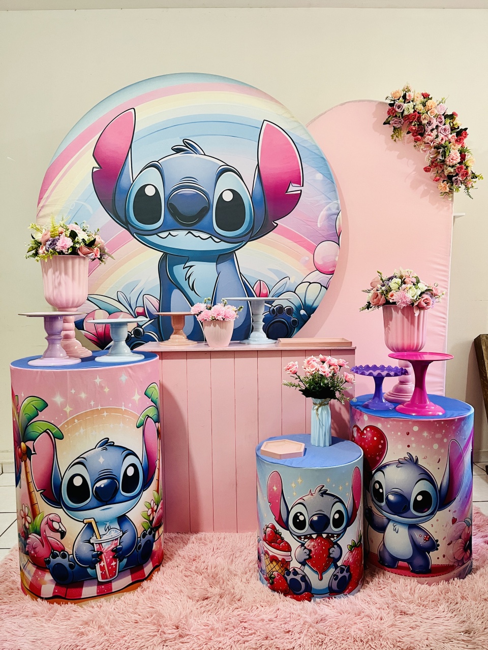 Stich Com Painel Lateral  - Candy Festas