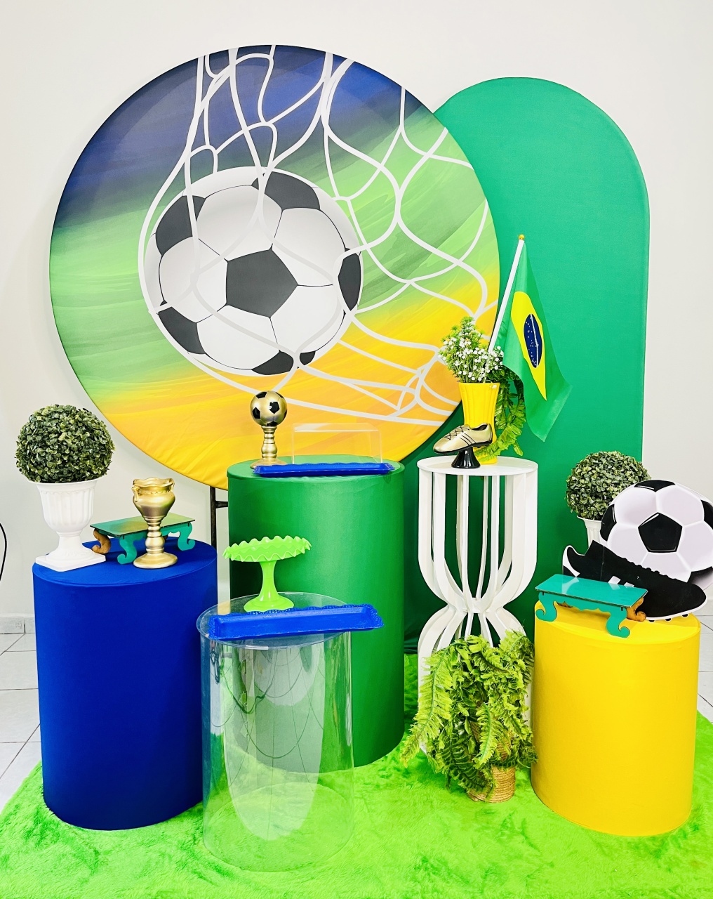 Futebol Copa  (Modelo 03)  - Candy Festas