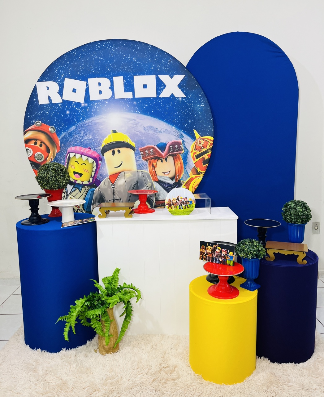 Roblox Com Painel Lateral - Candy Festas