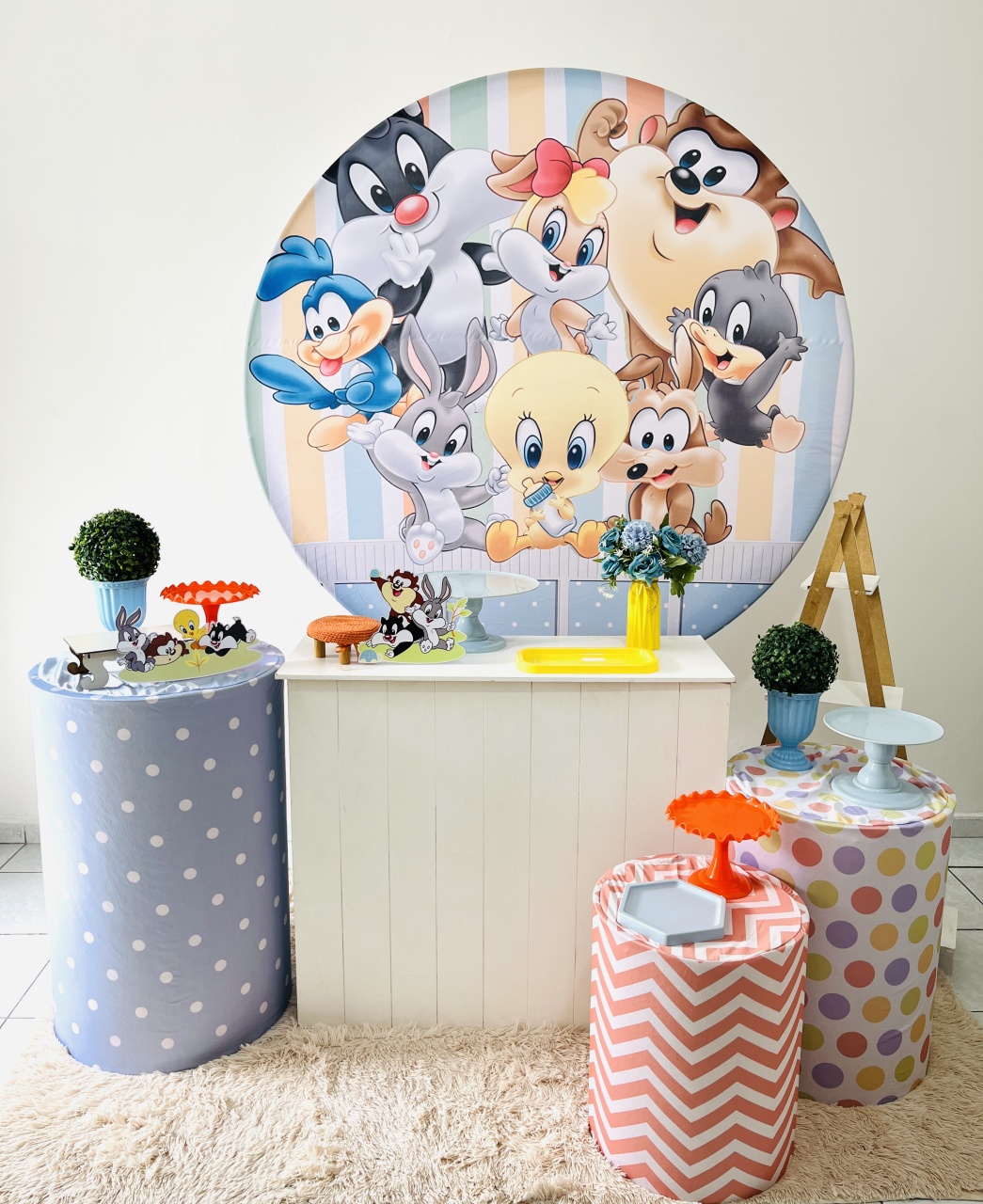 Baby Looney Tunes (Kit Prata) - Candy Festas