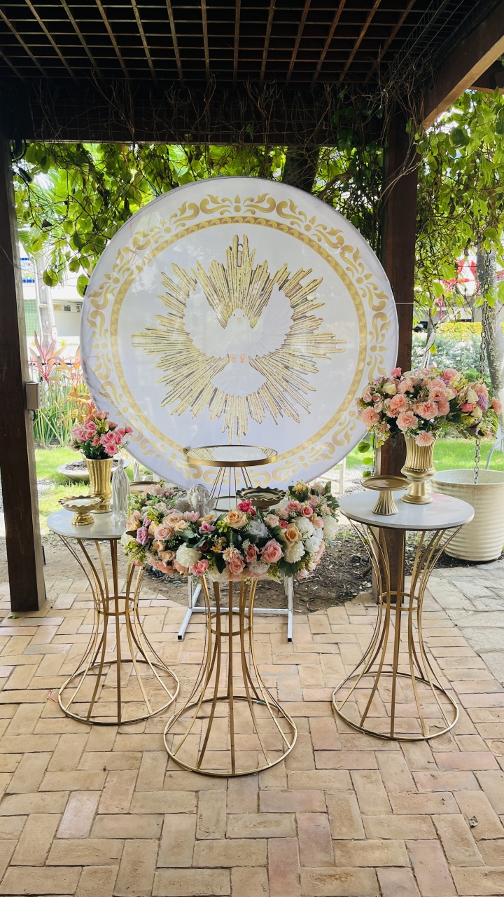 Batizado Floral - Candy Festas