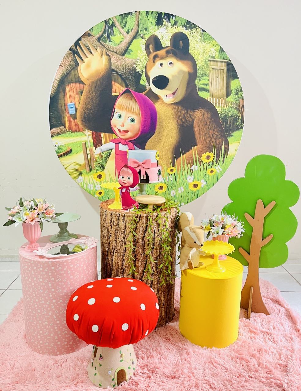 Masha E O Urso - Candy Festas