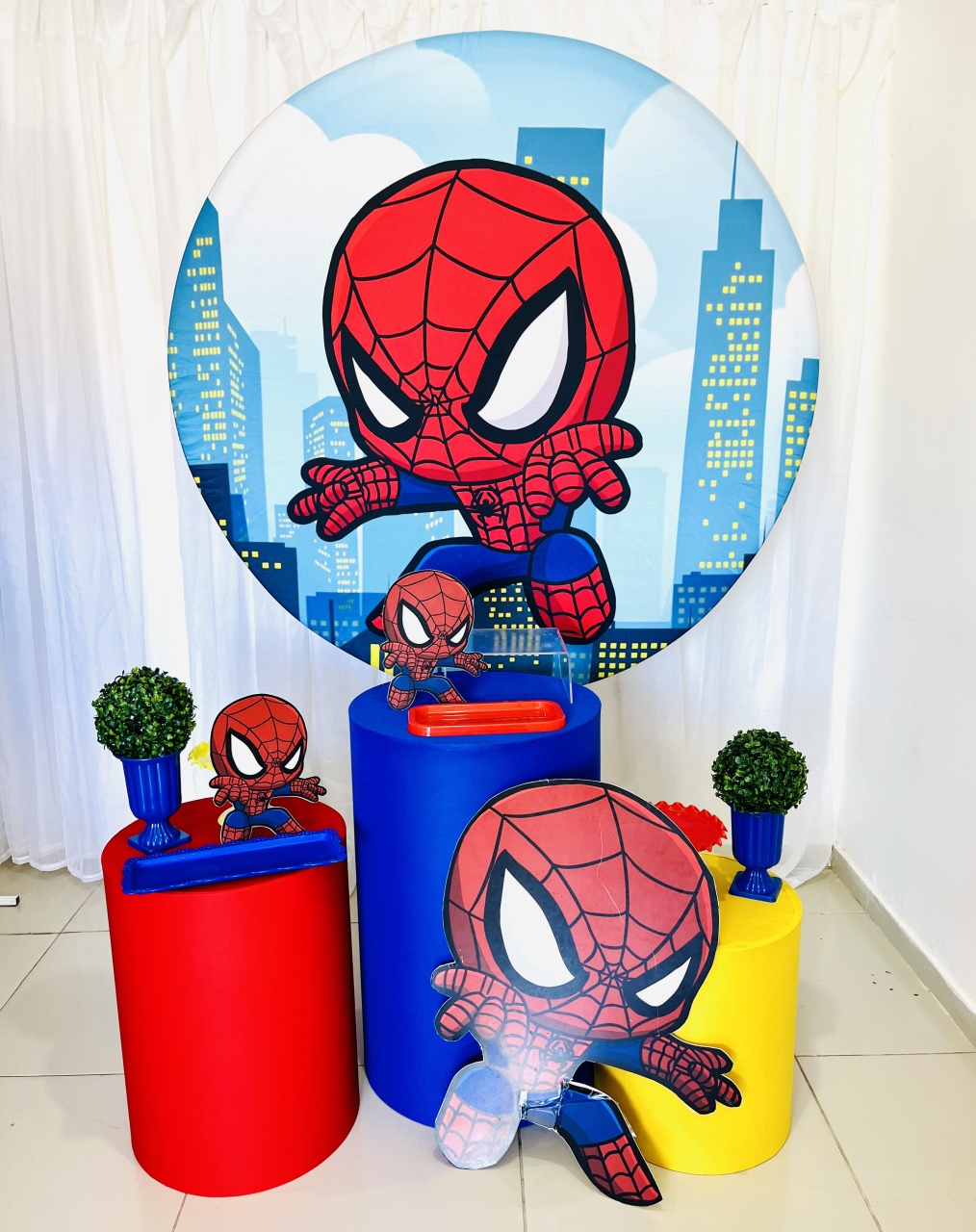 Homem Aranha - Modelo 01 - Candy Festas