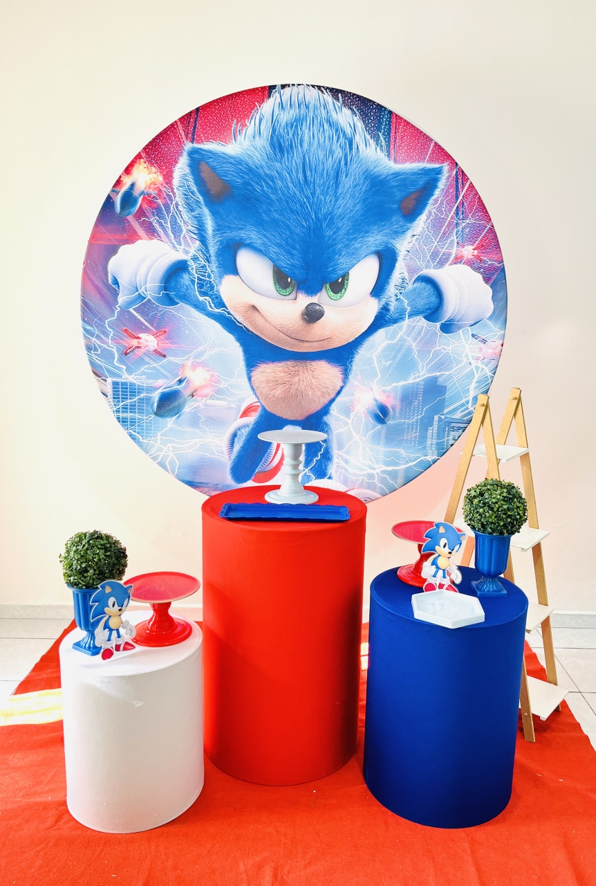 Sonic (Modelo 01) - Candy Festas