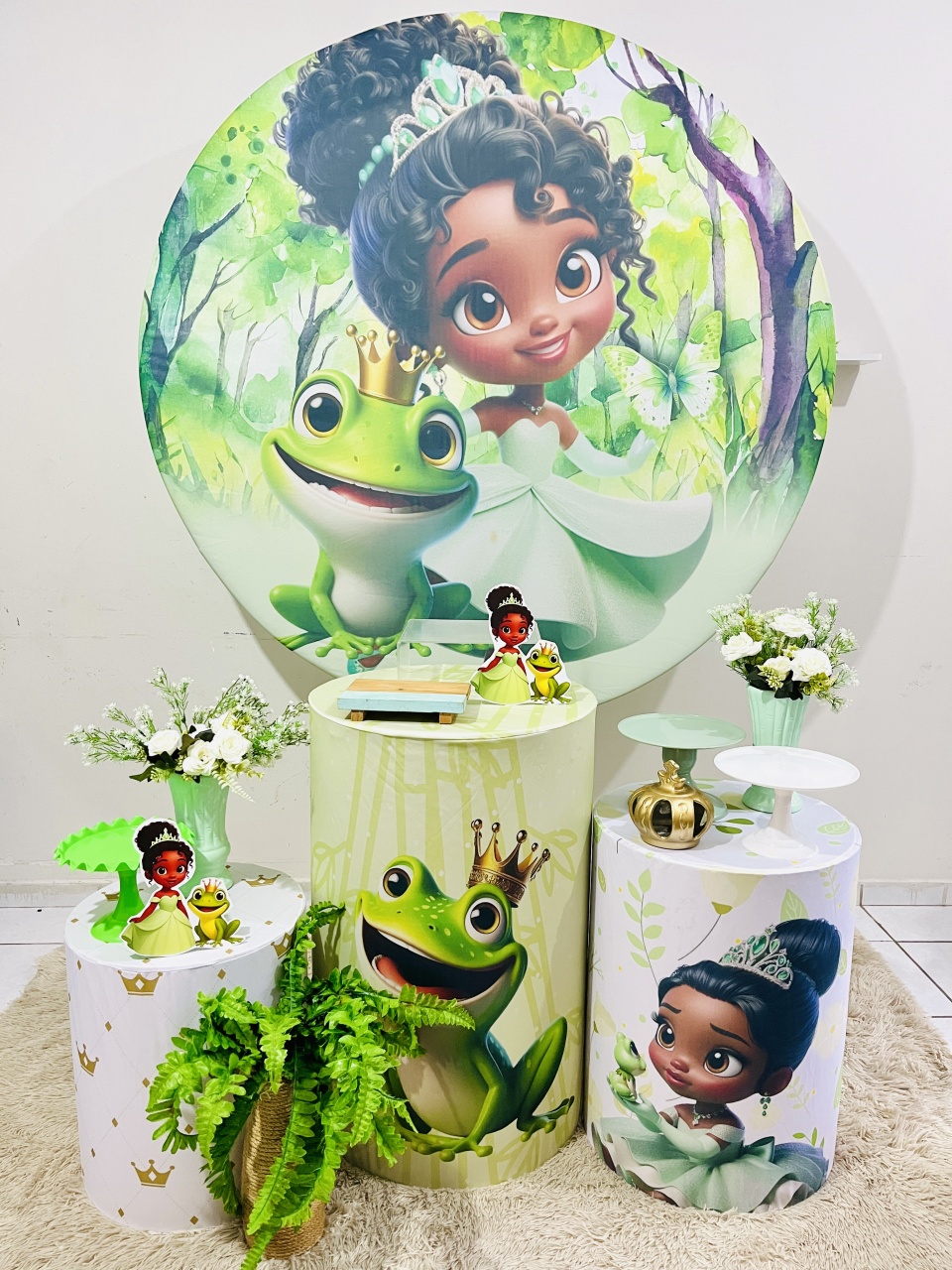 Princesa Tiana  - Candy Festas