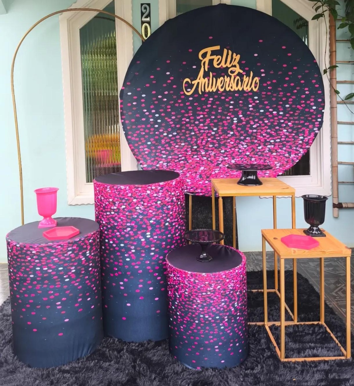 Kit Pink & Black - Decora Fácil