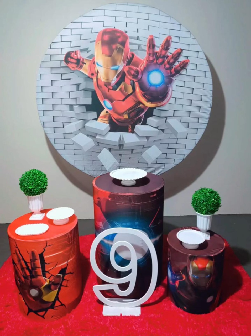 Kit Homem de Ferro - Decora Fácil