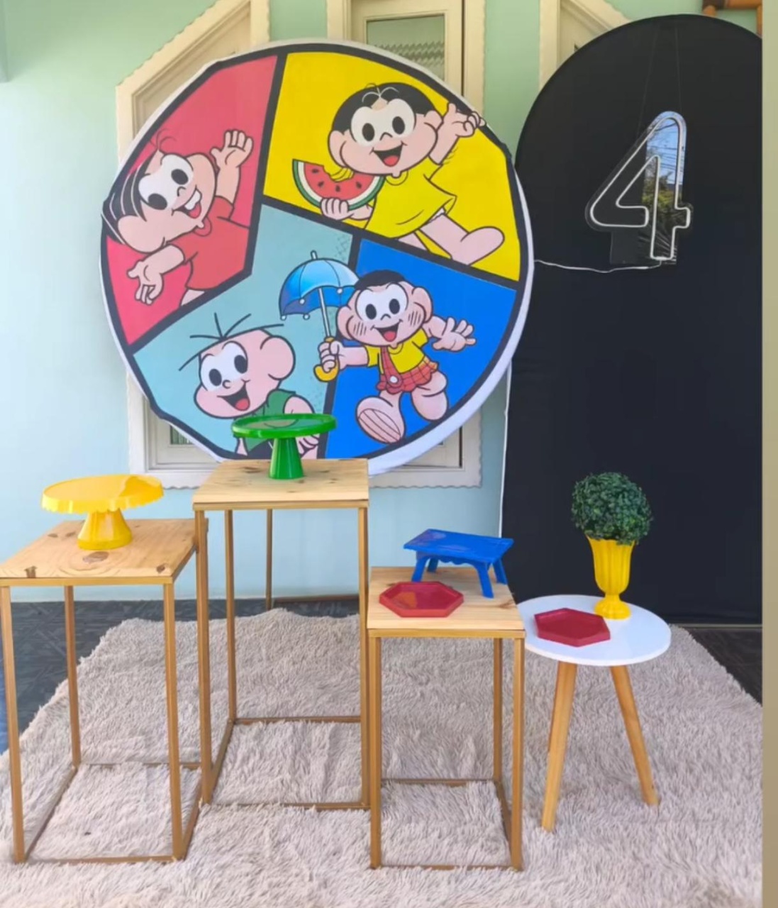 Kit Turma da Mônica - Decora Fácil