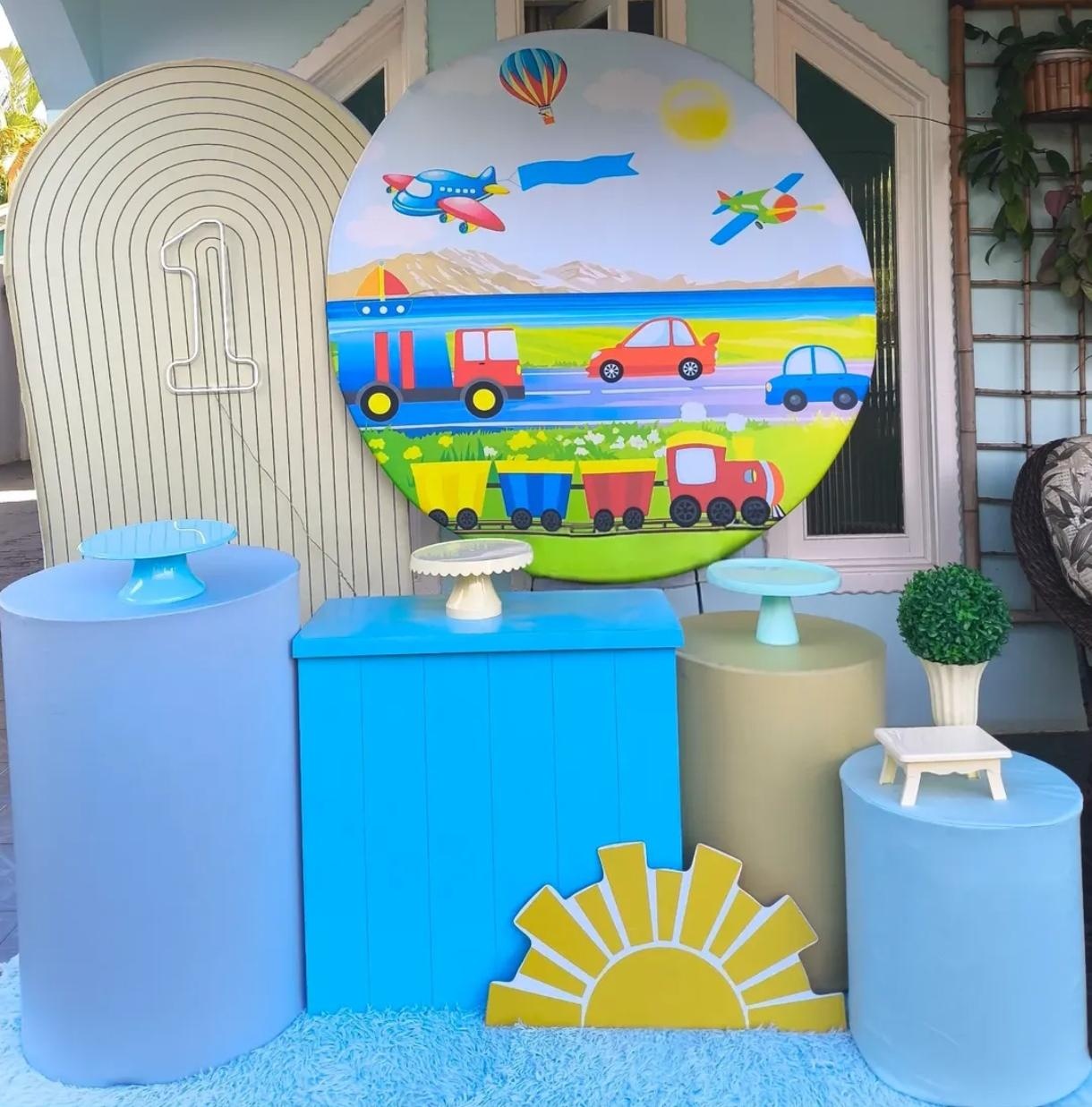 Kit Carrinhos - Decora Fácil