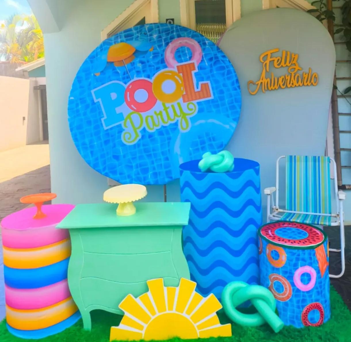 Kit Pool Party - Decora Fácil