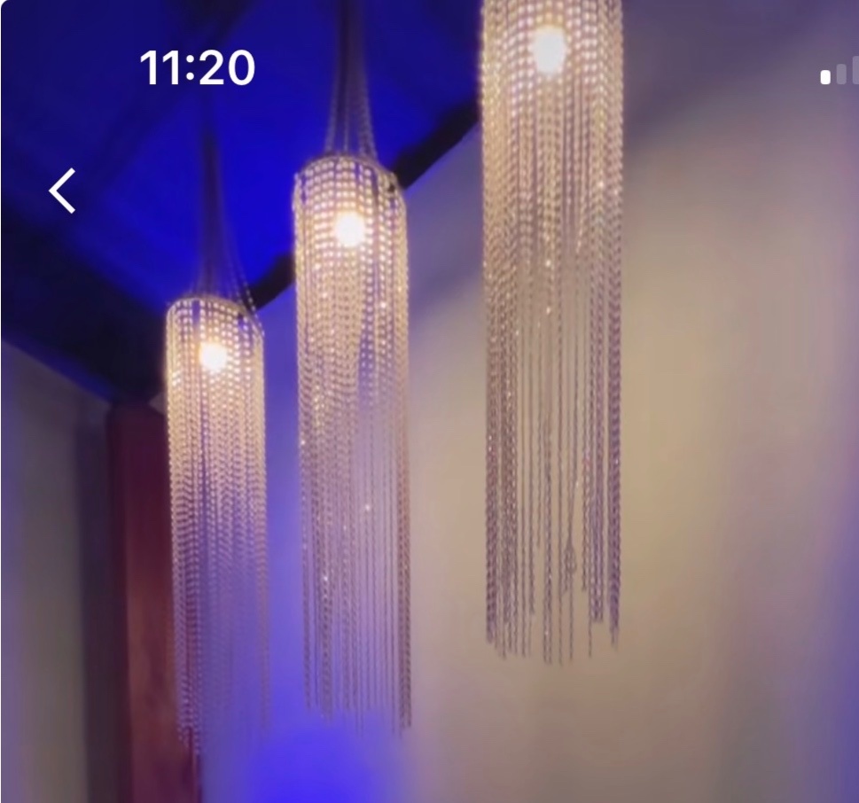 Lustre Chuveirinho - DGE Eventos