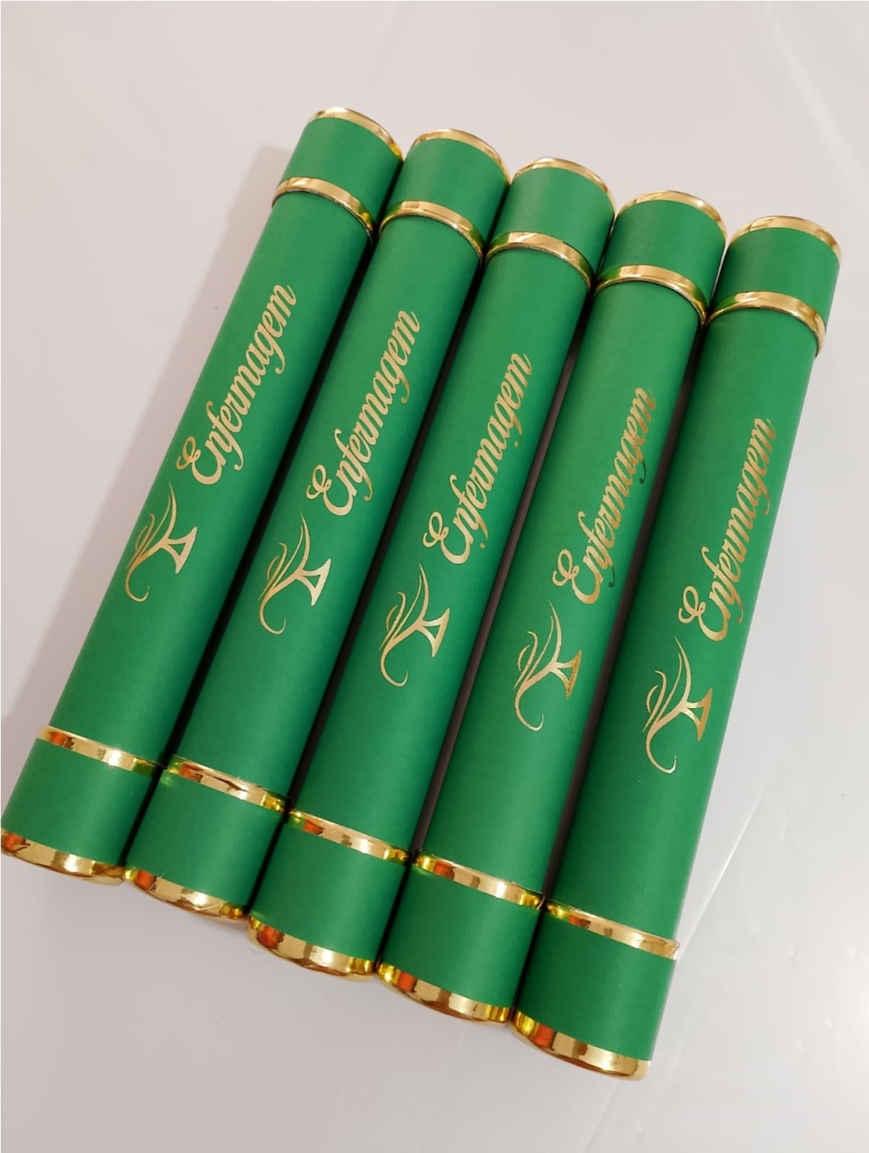 10 Canudos Foil Premium Formatura (Venda) - DGE Eventos