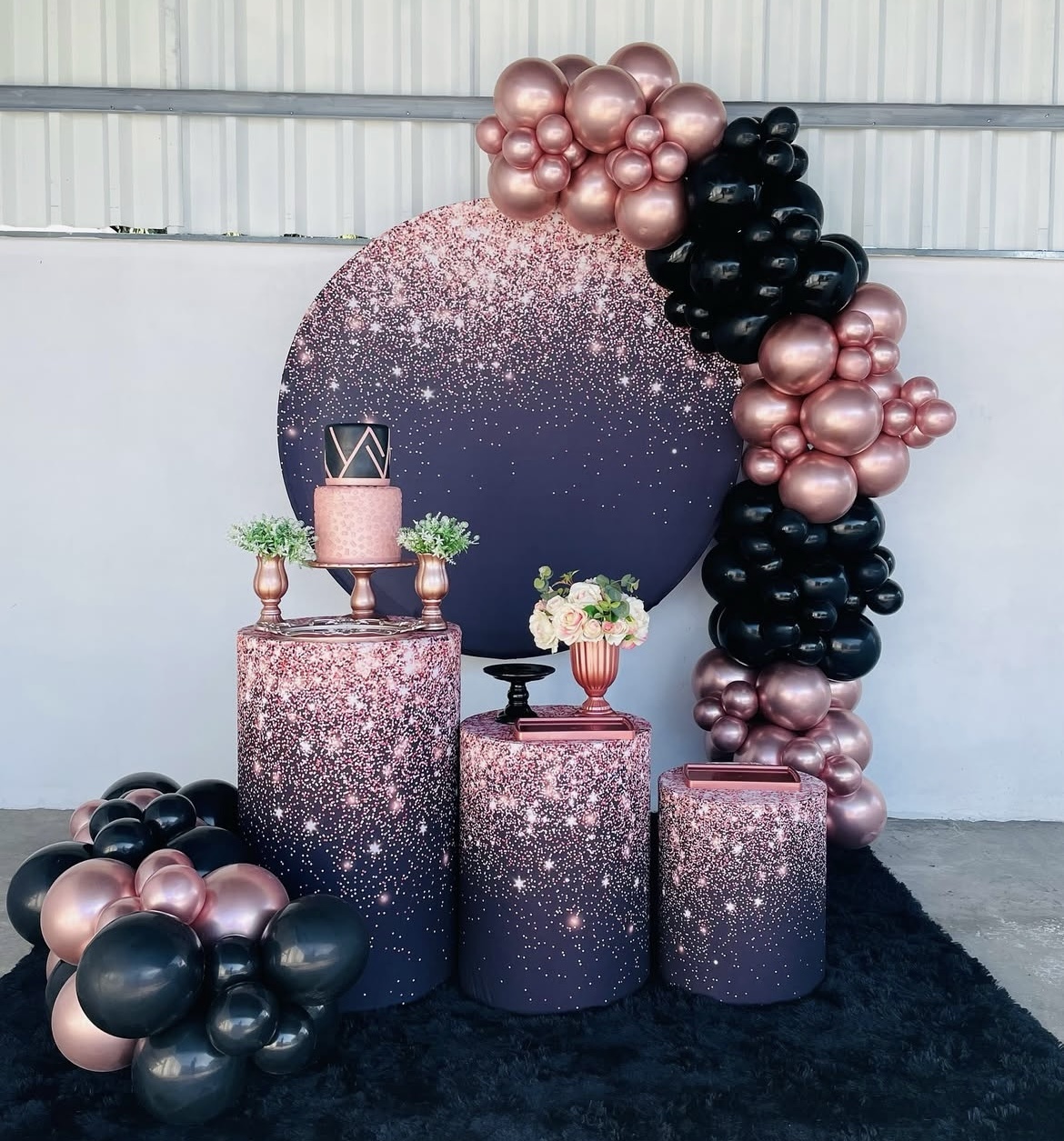 Gliter Preto - Master festas/decoração