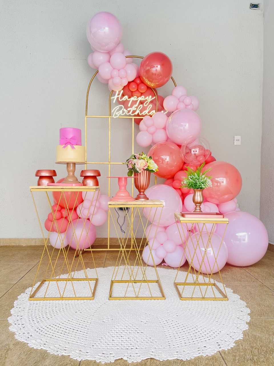 Rosa E Salmão  - Master festas/decoração