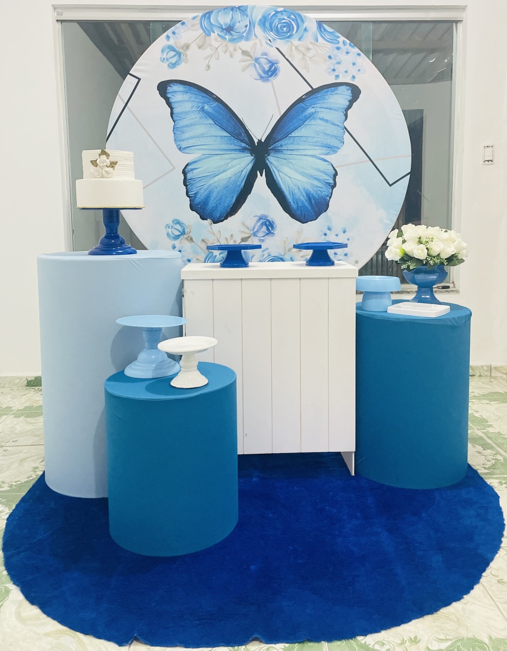 Borboleta Azul - Francisca Karina Alves mota 