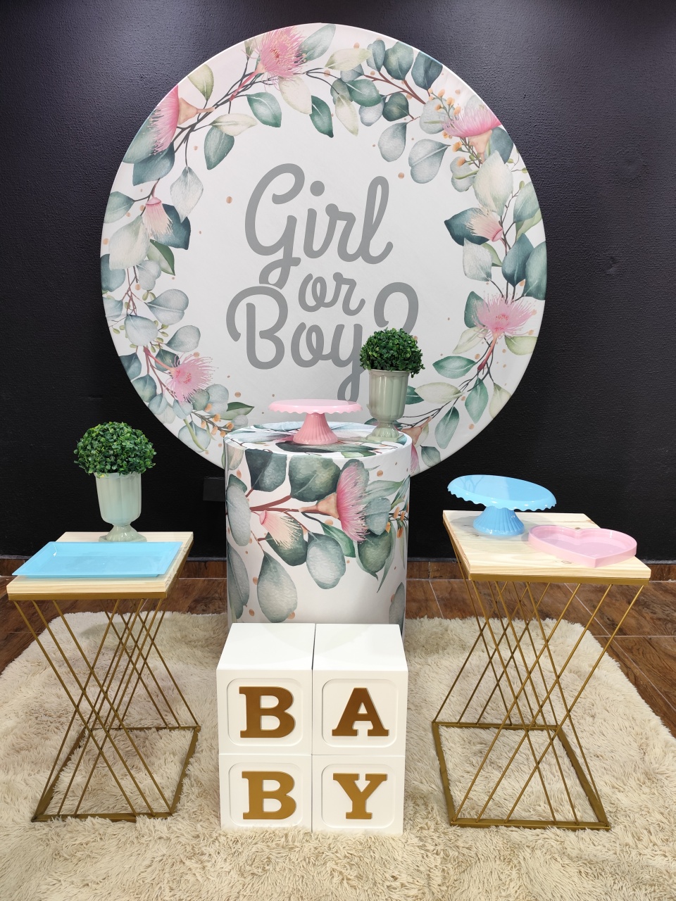 Chá de Bebê Floral 2 - Raio de Sol