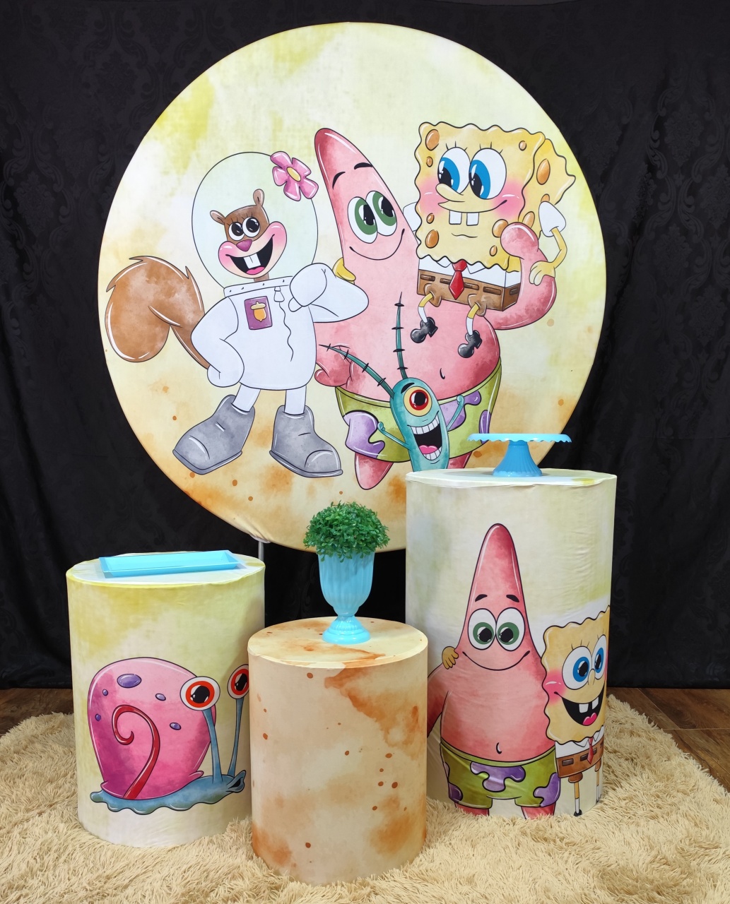 Kit Básico Bob Esponja 2 - Raio de Sol