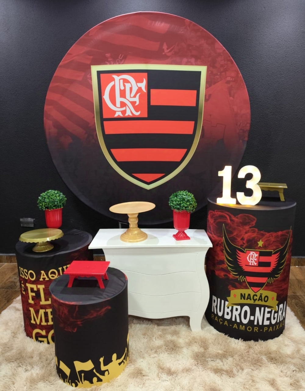 Kit Médio Flamengo - Raio de Sol