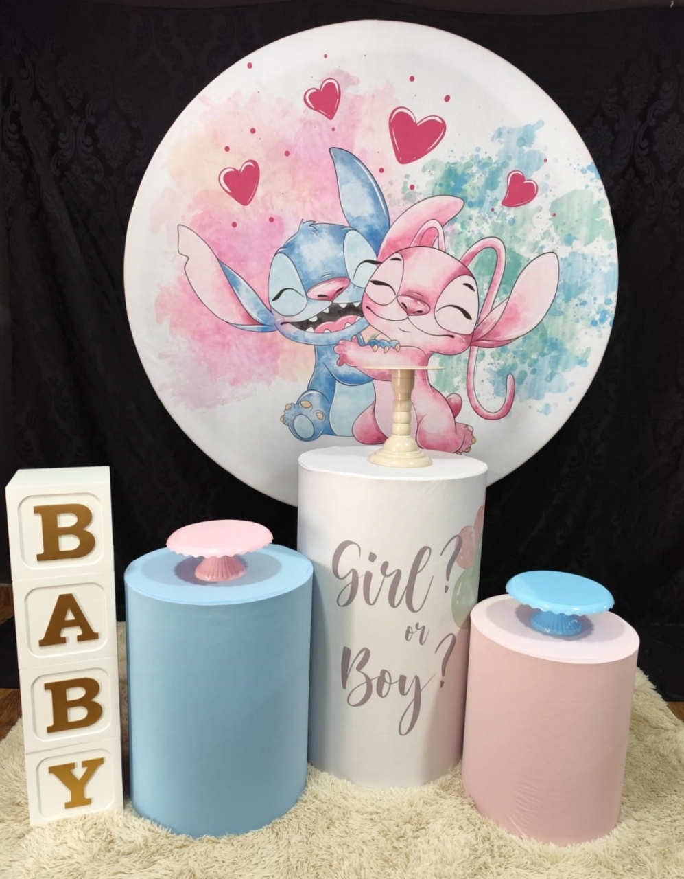 Chá de Bebê Stitch 1 - Raio de Sol