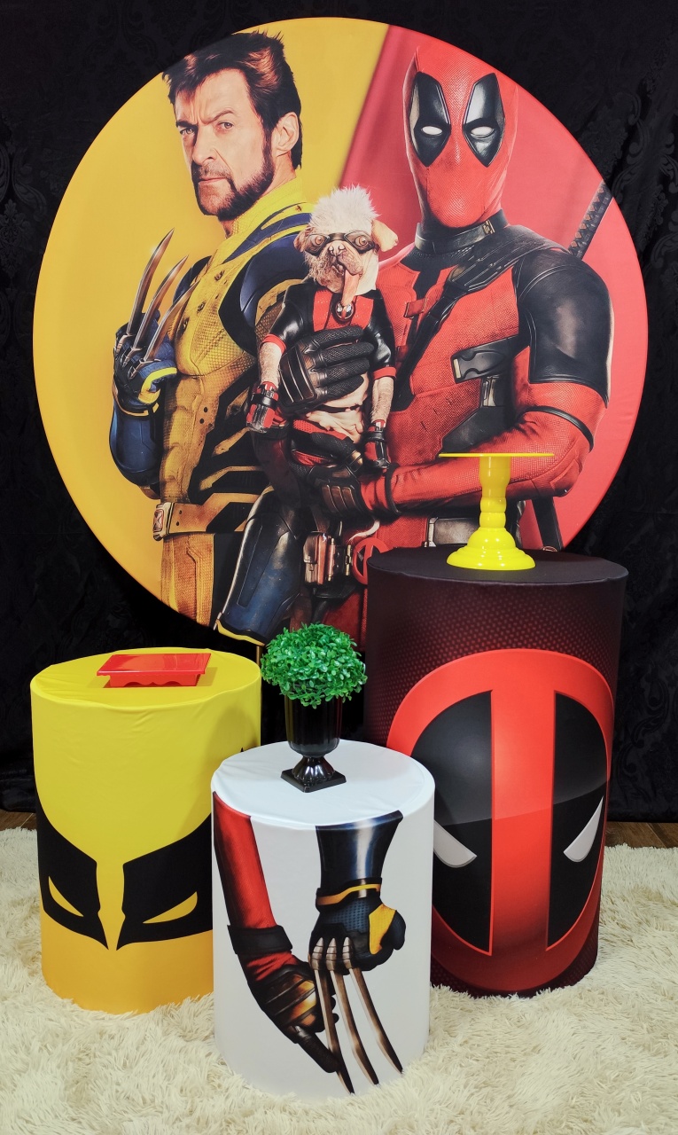 Wolverine E Deadpool Básico - Raio de Sol