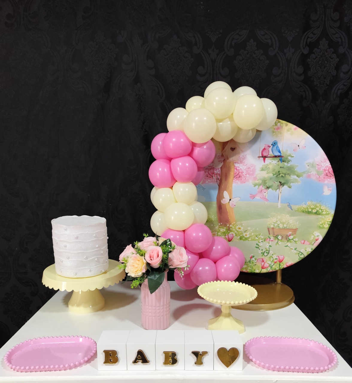 Mini Kit Jardim Chá de Bebê - Raio de Sol
