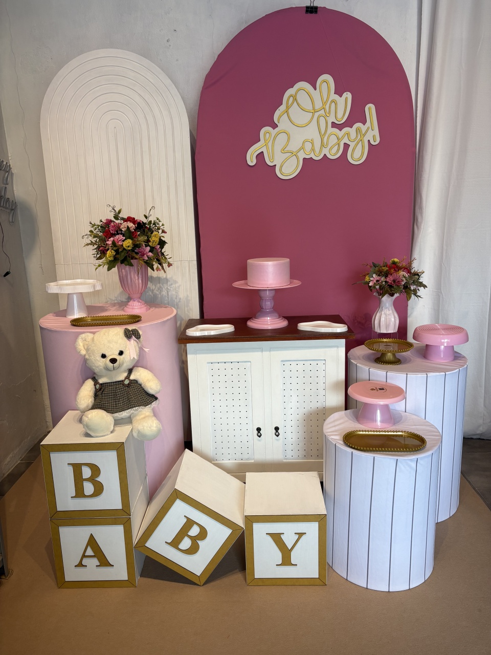 Kit Baby Chá Menina - Locedecore 