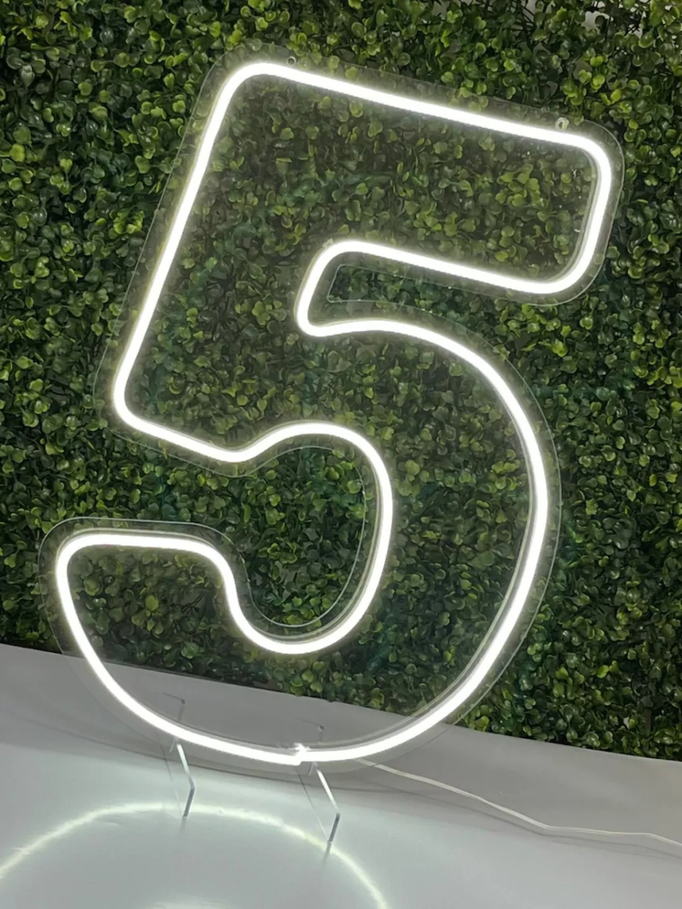 Led Número 5 (50Cm) - Pegueemontedapam