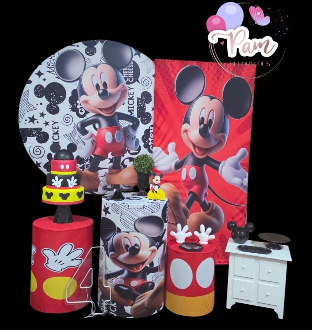Kit Premium Pegue E Monte Mickey - Pegueemontedapam