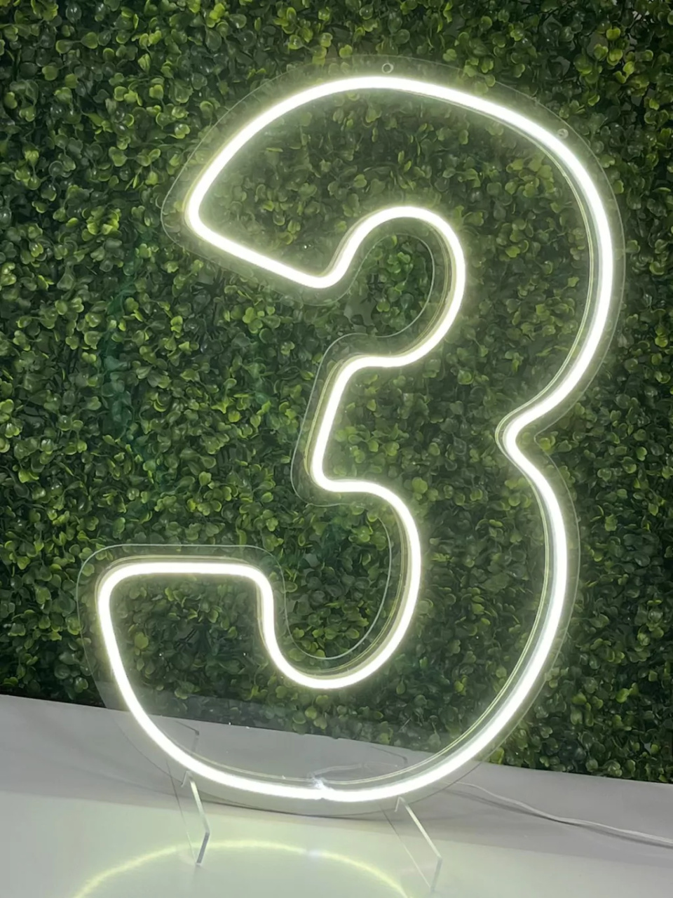 Led Número 3 (50Cm) - Pegueemontedapam
