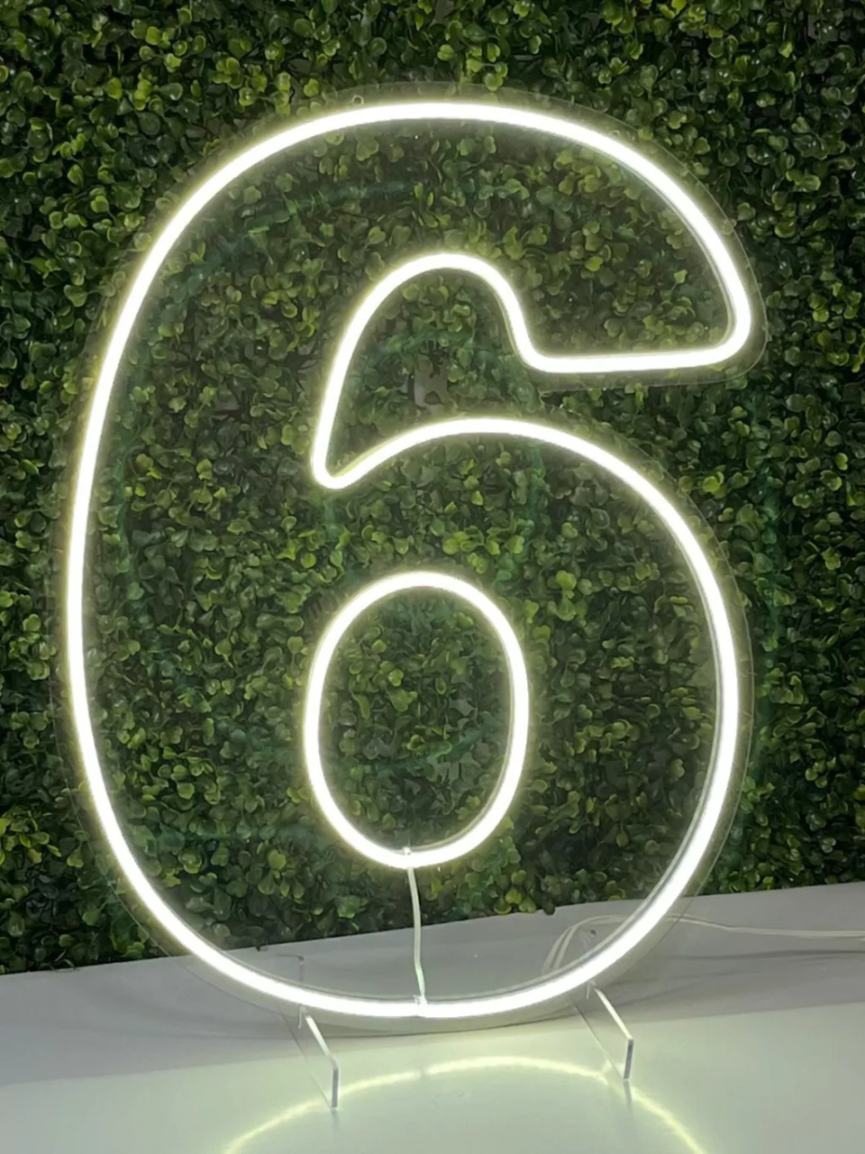 Led Número 6 (50Cm) - Pegueemontedapam