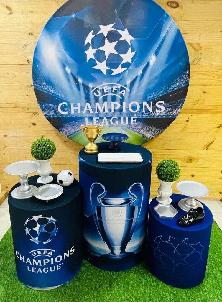 Kit Futebol Champions League 1 - Comemore com encanto