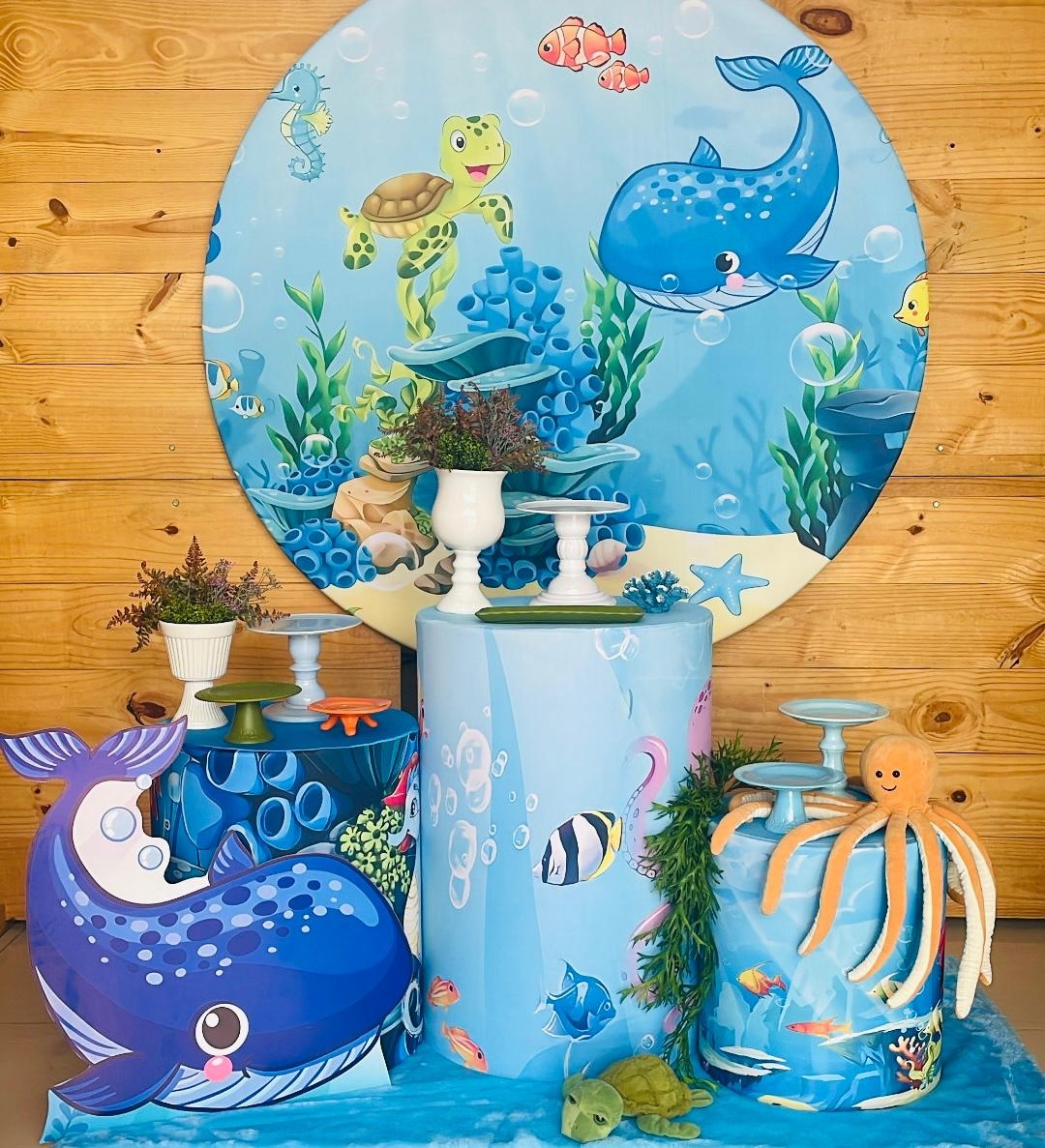 Kit Fundo Mar 1 - Comemore com encanto