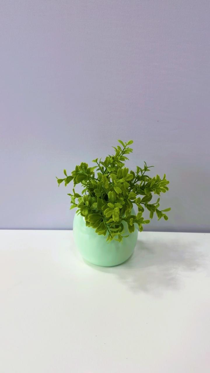 Ovo de Porcelana C/ Verde - Comemore com encanto