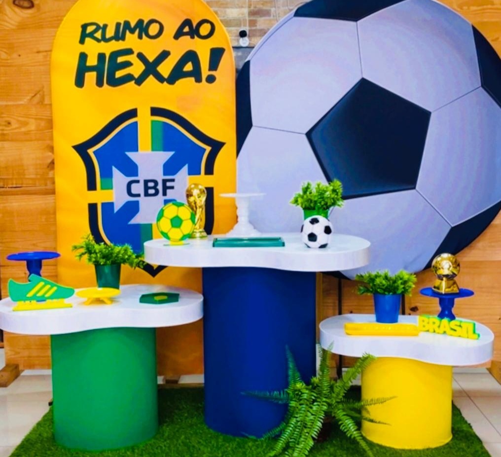 Kit Brasil Com Tampo - Comemore com encanto
