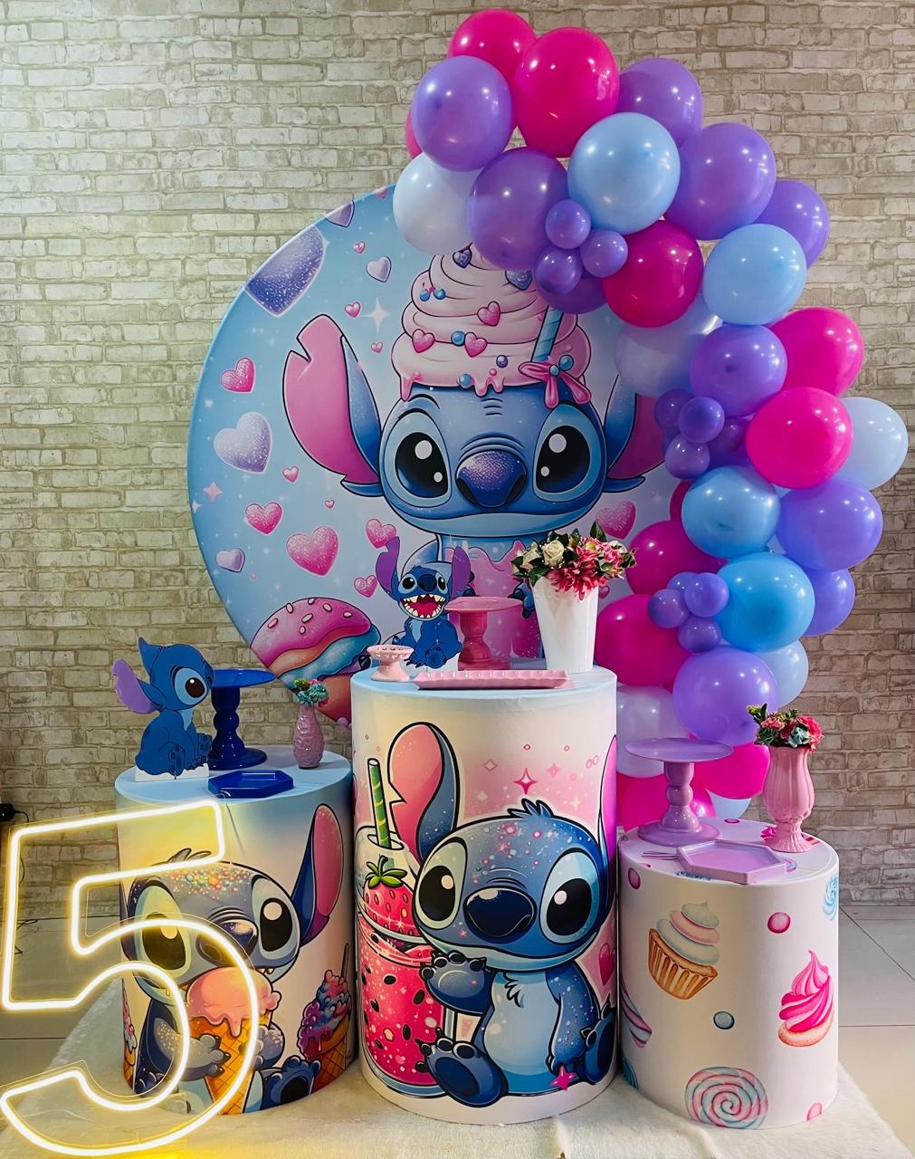 Kit Stitch Completo - Comemore com encanto