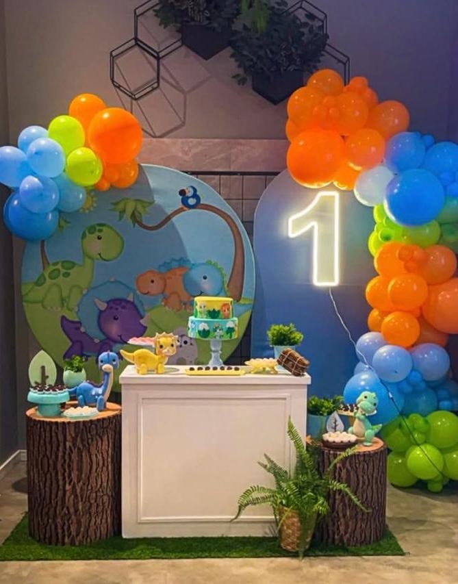 Kit Dino Baby Completo - Comemore com encanto
