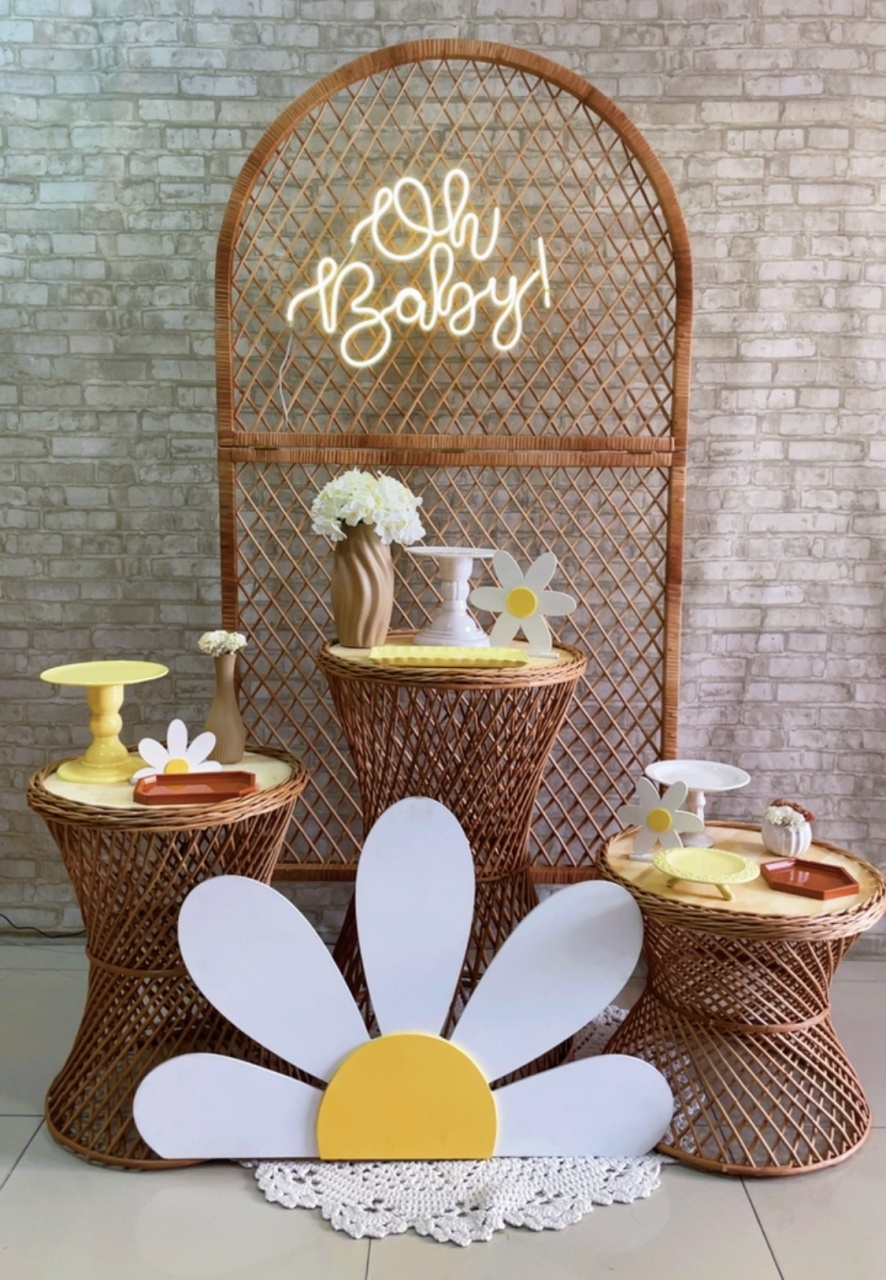 Kit Vime Chá de Bebê Margarida 1 - Comemore com encanto